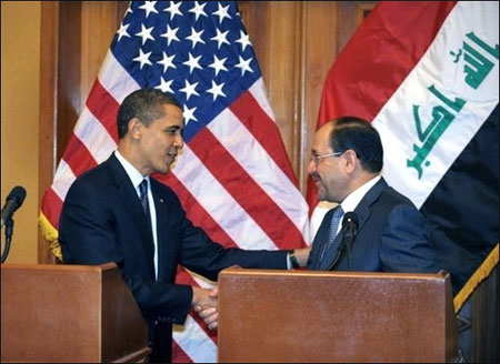 Irak: le Premier ministre Maliki reçu pour la 1e fois à la Maison Blanche