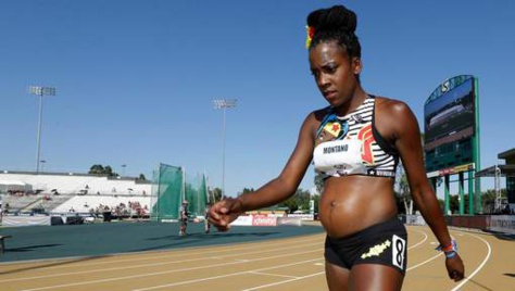 Une sprinteuse enceinte aux championnats des Etats-Unis