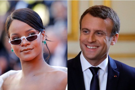 Education: Rihanna interpelle Emmanuel Macron