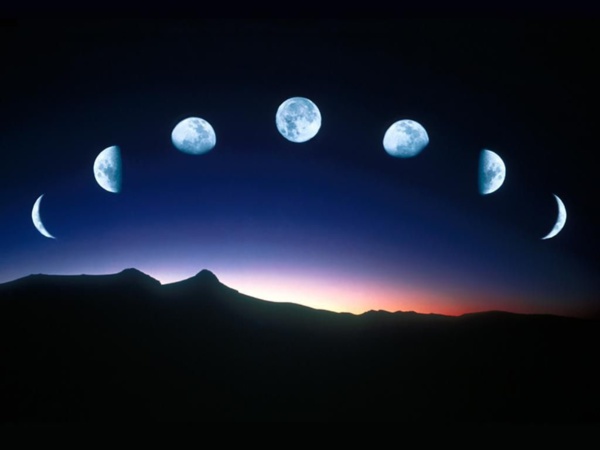 Explication sur l'apparition du croissant lunaire