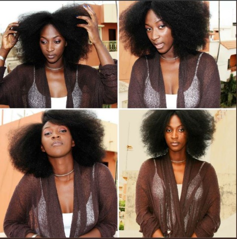 Un big up à ces filles qui ont passé la Korité avec leurs cheveux crépus naturels...