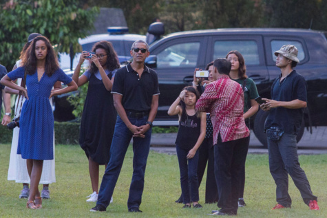Photos : Les Obama, des touristes (presque) comme les autres