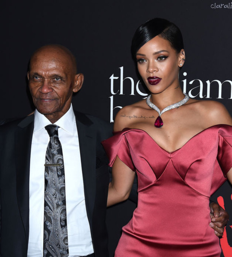 Rihanna et son père