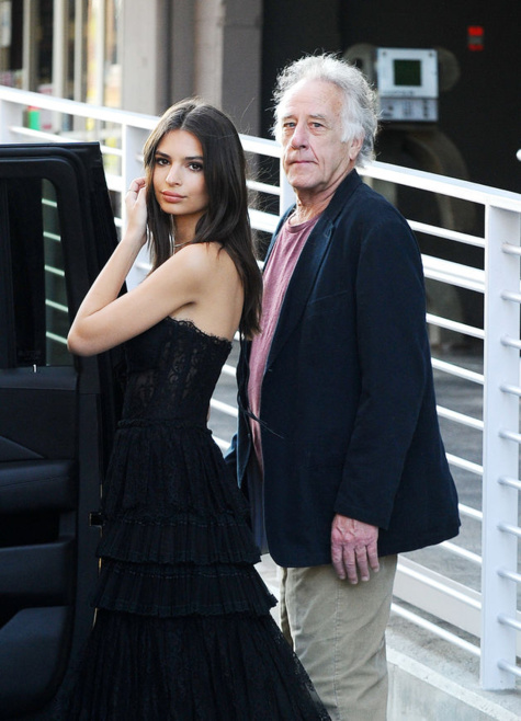 Emily-Ratajkowski et son père