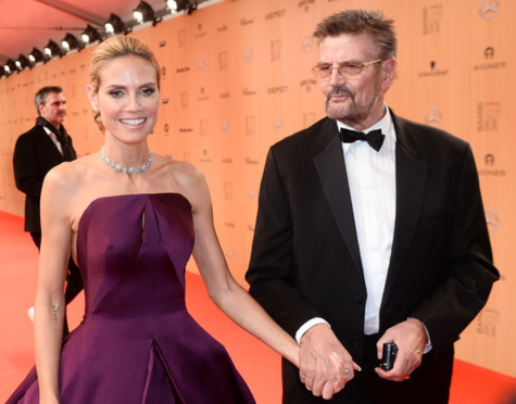 Heidi Klum et son père