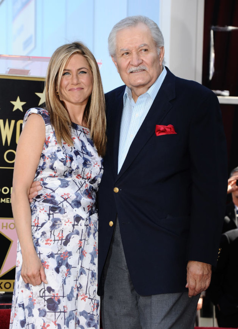 Jennifer Anistonn et son père