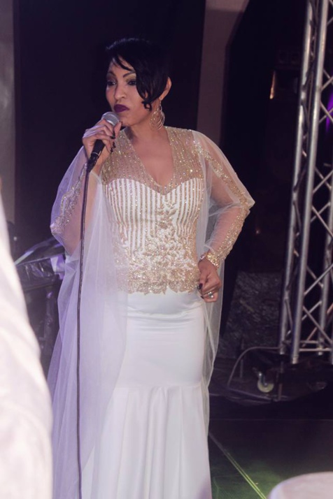 Photos: Viviane Chidid, toute ravissante dans sa robe qui repousse les limites du...style