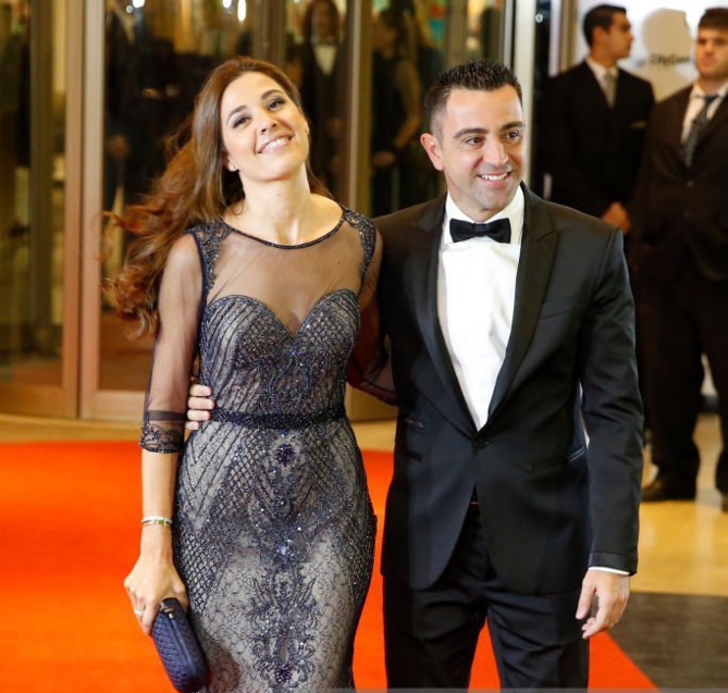 Photos : Xavi et sa go au mariage de Messi