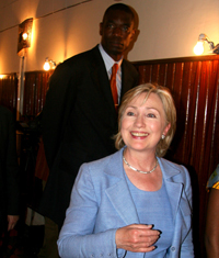 Hillary Clinton en République démocratique du Congo