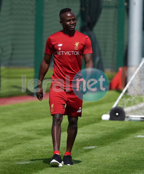  (Images) Premier League: Sadio Mané est de retour à Melwood