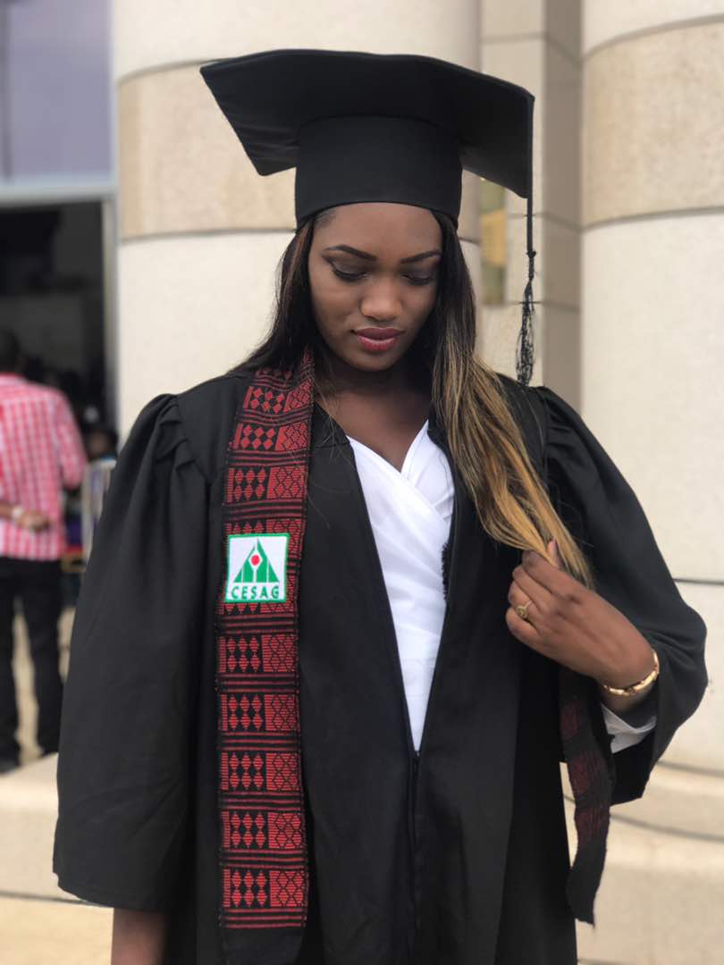 Amina, la fille d'Ibou Cissé du (Super Etoile), décroche sa licence professionnelle...