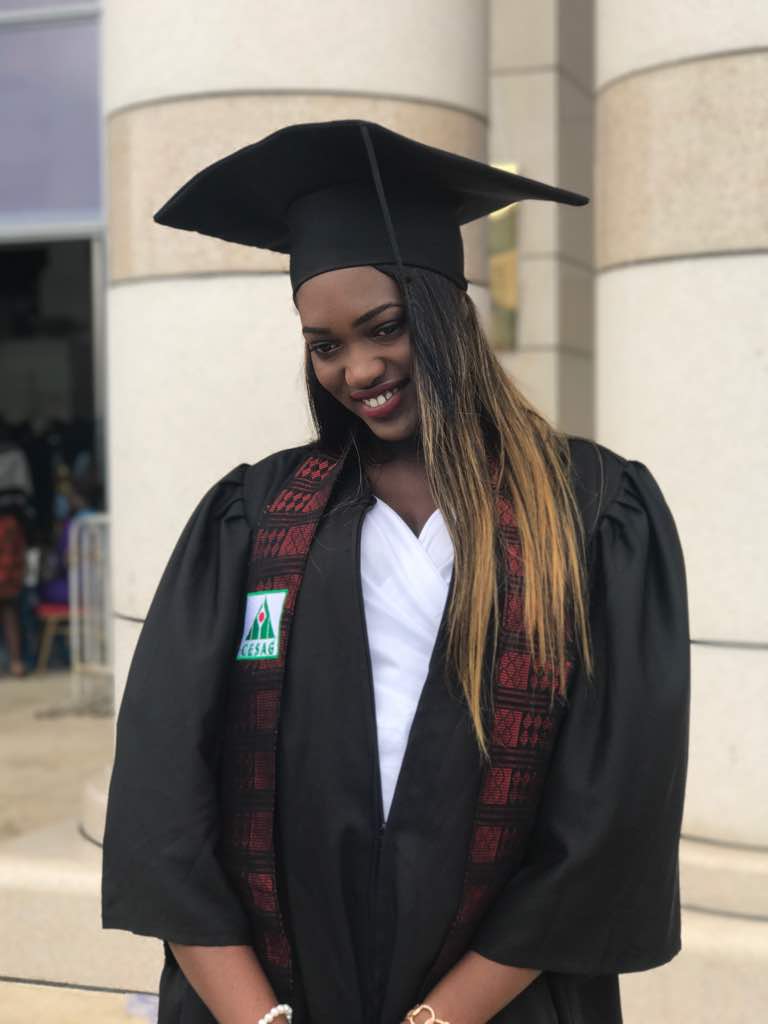 Amina, la fille d'Ibou Cissé du (Super Etoile), décroche sa licence professionnelle...