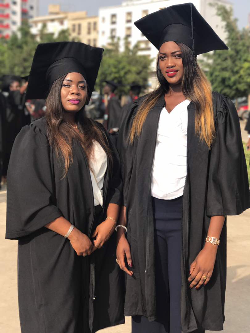 Amina, la fille d'Ibou Cissé du (Super Etoile), décroche sa licence professionnelle...