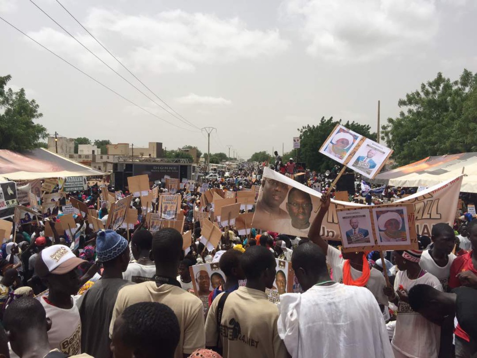 (Images) Meeting d’ouverture à Mbacké du Premier Ministre (coalition BBY)