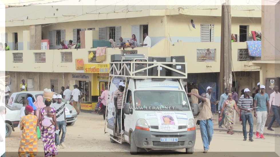 Images de la Campagne électorale "Osez l'avenir" de Me Aïssata Tall Sall