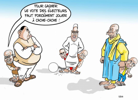 A cache-cache (La Tribune d'Odia)