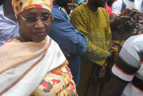 Diène Farba Sarr et Me Nafissatou Diop en visite dans les zones inondées à Kaolack