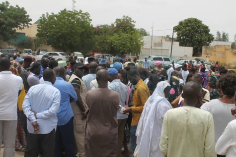 Diène Farba Sarr et Me Nafissatou Diop en visite dans les zones inondées à Kaolack