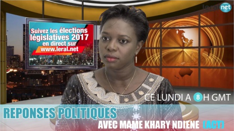Mame Khary Diène de l'Alliance pour la citoyenneté et le travail (ACT), invitée de "Réponses politiques", ce lundi à 8H GMT