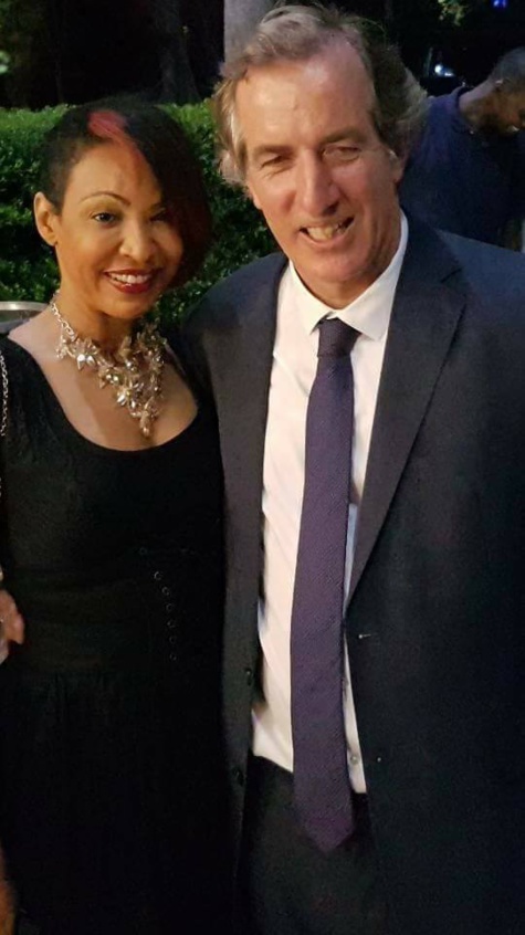 Photos: Viviane Chidid, Coumba Gawlo et El Hadji Diouf à l'occasion de la fête Nationale de la République Française