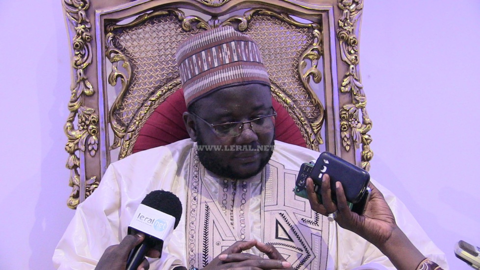 Meeting Serigne Mansour Niass à Kaolack