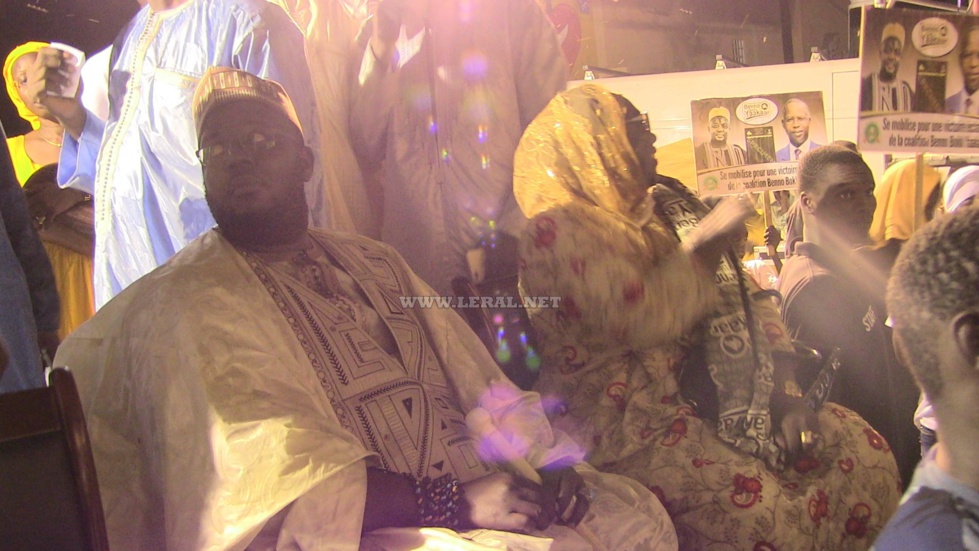 Meeting Serigne Mansour Niass à Kaolack