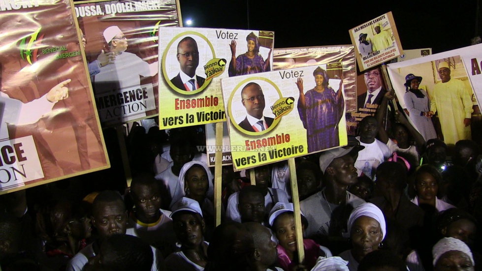 Meeting Serigne Mansour Niass à Kaolack
