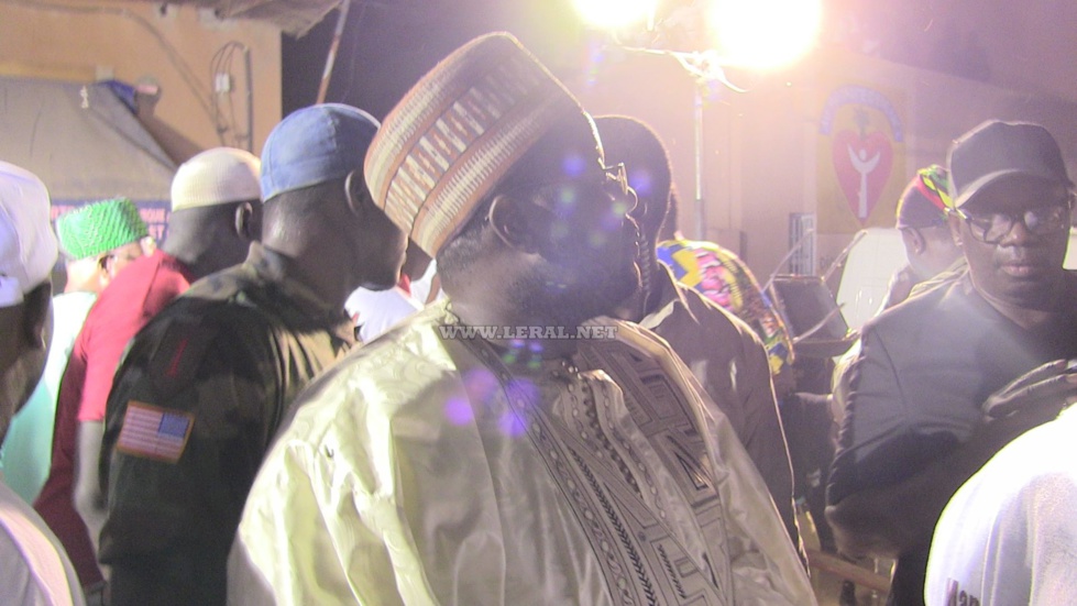Meeting Serigne Mansour Niass à Kaolack