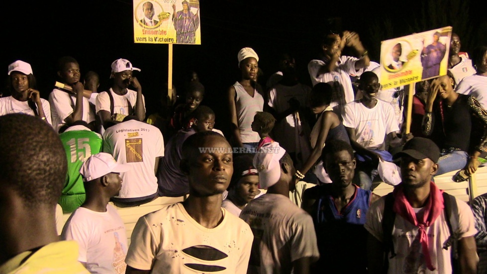 Meeting Serigne Mansour Niass à Kaolack