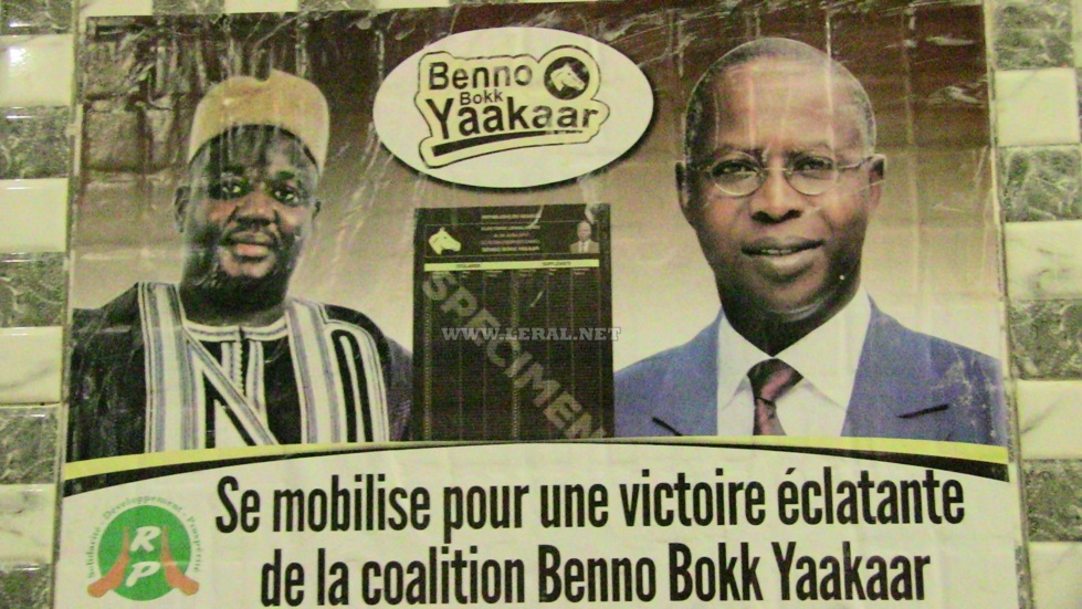 Meeting Serigne Mansour Niass à Kaolack