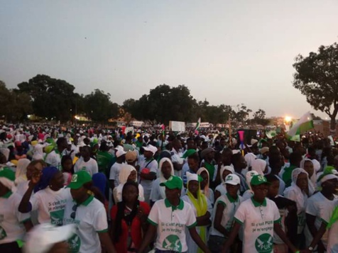 Images: Démonstration de force de Serigne Moustapha Sy, leader du Parti de l'Unité et du Rassemblement (PUR)