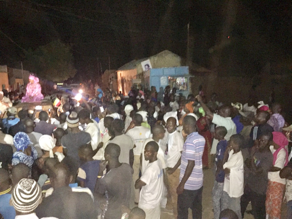 Photos-vidéo: Accueil de la caravane "Osez l'avenir" avec Me Aissata Tall Sall à Podor