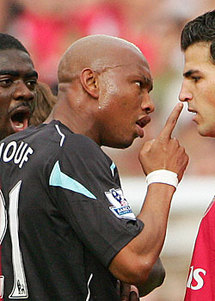 Diouf entendu par la police