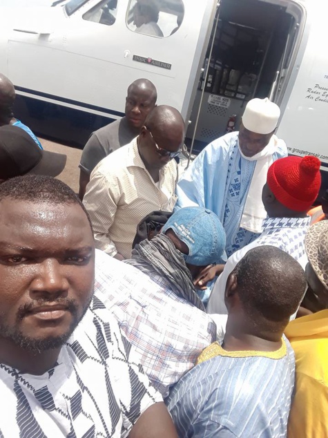 Arrivée de Me Abdoulaye Wade  à Kolda (images)