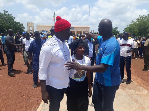 Arrivée de Me Abdoulaye Wade  à Kolda (images)