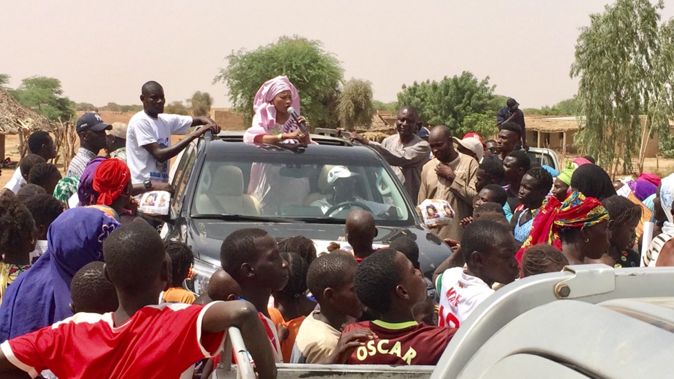 Photos : Fouta, l'arrivée de la caravane Osez l'avenir à Madina Ndiatebe