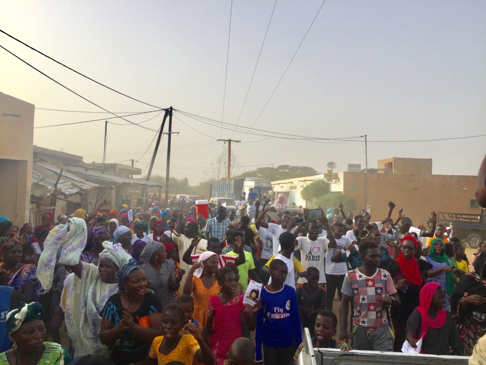 Photos : Fouta, l'arrivée de la caravane Osez l'avenir à Madina Ndiatebe