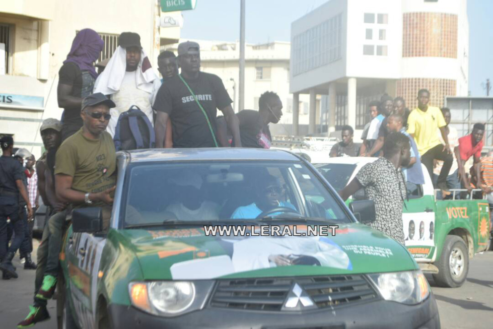 (Photos) Barthélémy Dias à la marche de Wade