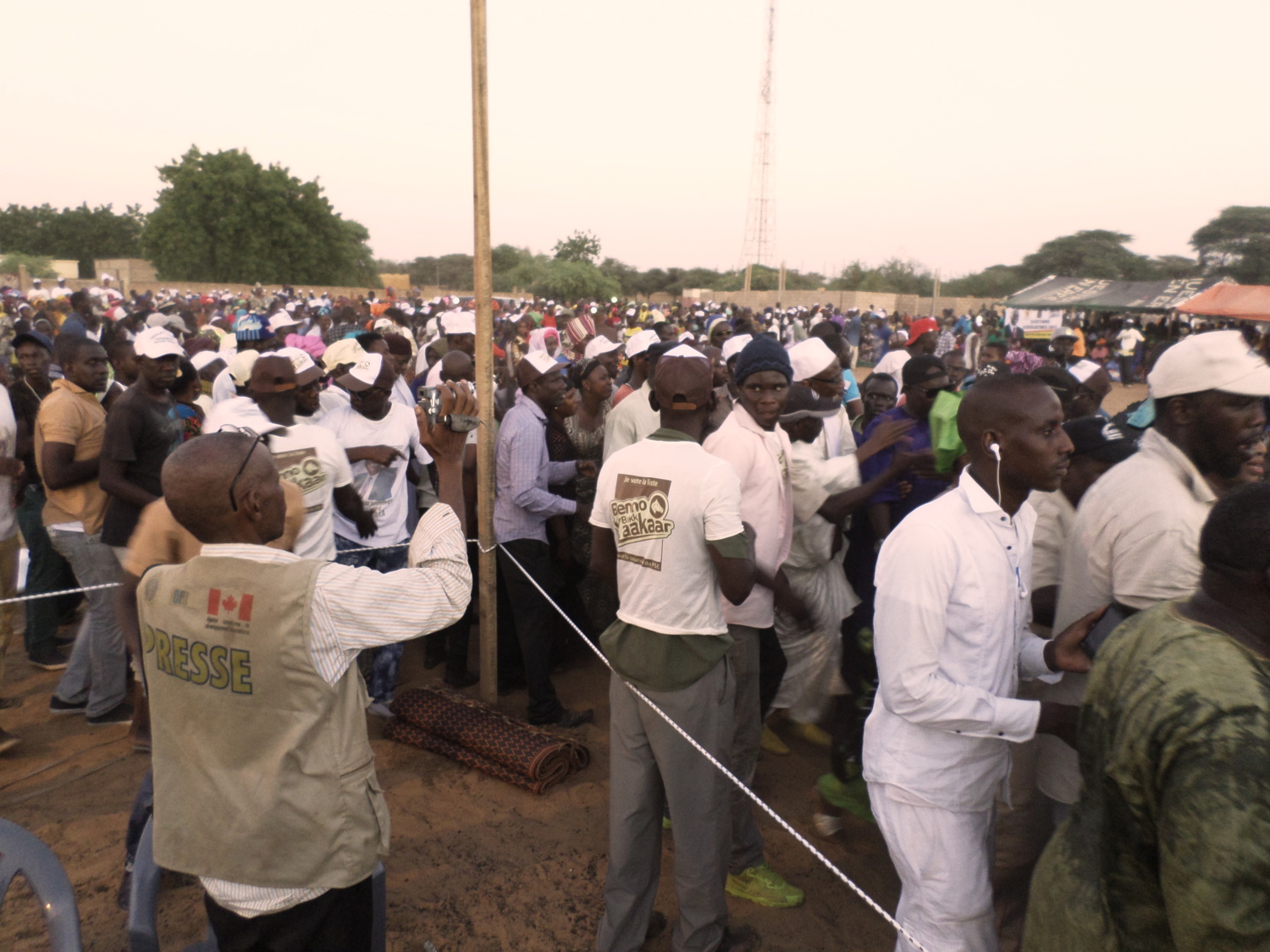 Photos: Méga meeting de clôture du ministre Mamadou Talla à Sinthiou Bamambé