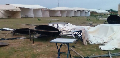 Touba : Des électeurs attendent toujours le montage des tentes (Photos)