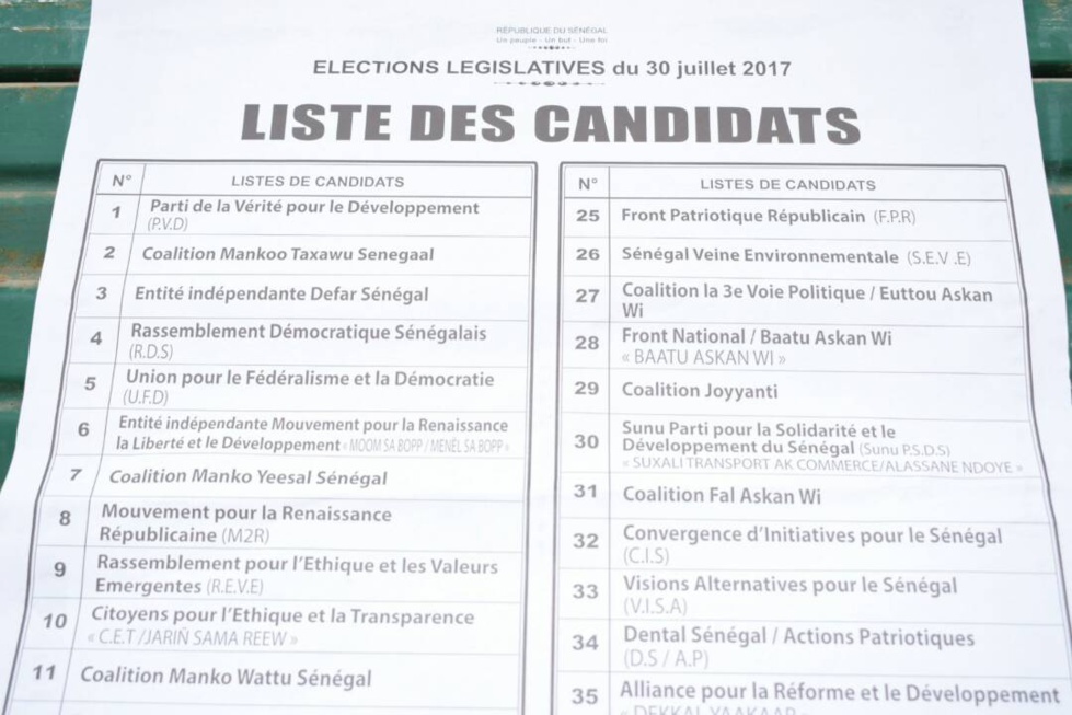 (Photos) Pikine -  Bureau de vote N09  - Entre l’étincelle et le feu?