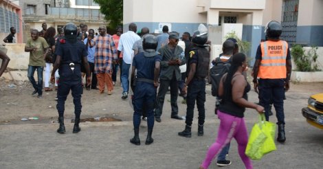 Marche improvisée de Bamba Fall : Les jeunes de la Médina libérés