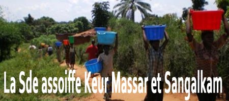 CINQ JOURS SANS EAU : La Sde assoiffe Keur Massar et Sangalkam