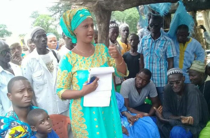 Législatives 2017 : la jeune Aminata DIAO, une des révélations de la campagne électorale