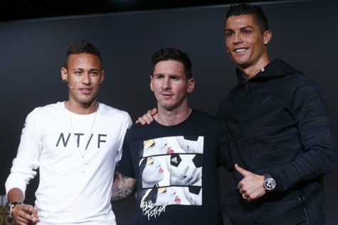 Joueur de l'année de l'UEFA 2016-17 : Neymar snobé par toute l’Europe
