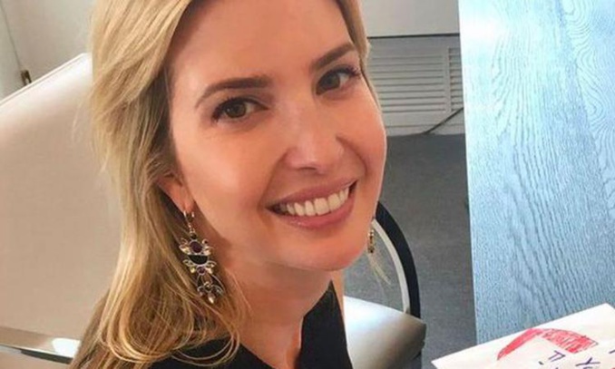 La fille de Donal trump publie cette photo sur Twitter et devent la risée du web !