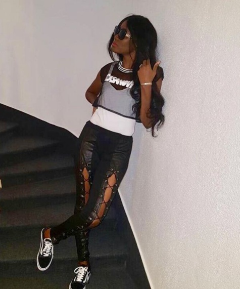 Images: Queen Biz fait craquer "son monde"