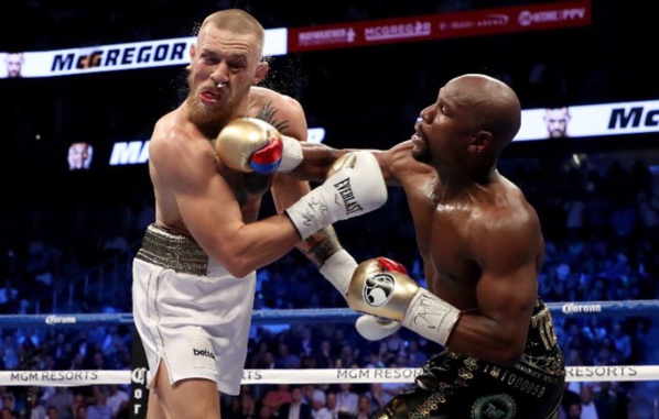 Boxe: Conor McGregor n’a pas tenu face à Floyd Mayweather