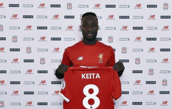 Mercato:  Naby Keita rejoint Sadio Mané à Liverpool