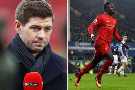 Steven Gerrard : «L’absence de Sadio Mané a coûté le titre à Liverpool », l’an passé